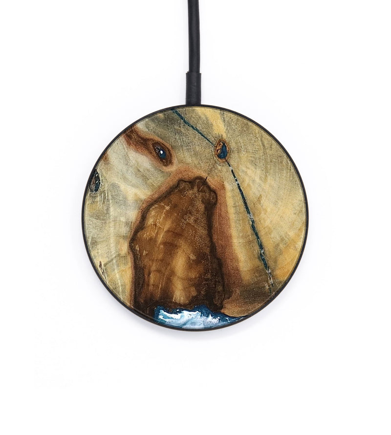 Circle Wood Wireless Charger - Marina (Coastal, 798808)