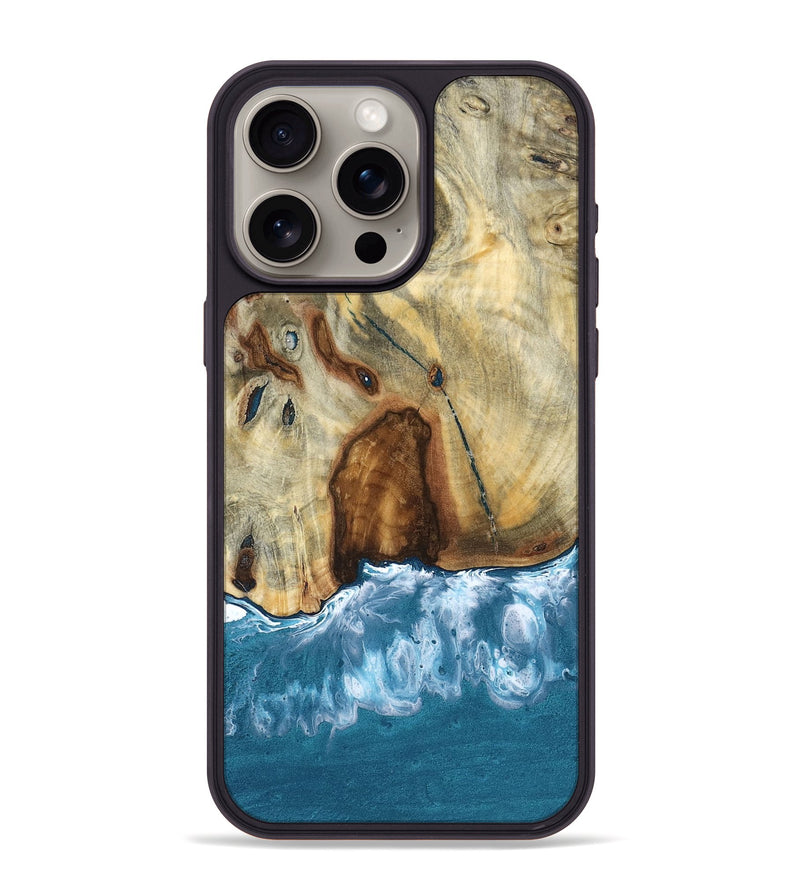 iPhone 15 Pro Max Wood Phone Case - Marina (Coastal, 798808)