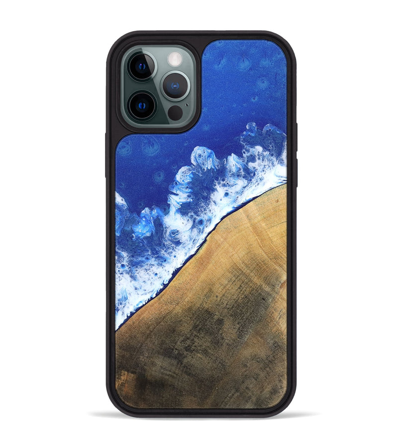 iPhone 12 Pro Max Wood Phone Case - Mitchel (Coastal, 798810)