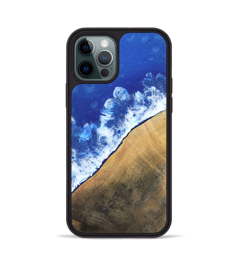 iPhone 12 Pro Wood Phone Case - Mitchel (Coastal, 798810)