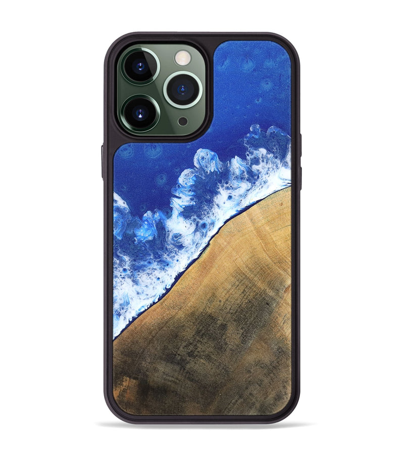 iPhone 13 Pro Max Wood Phone Case - Mitchel (Coastal, 798810)
