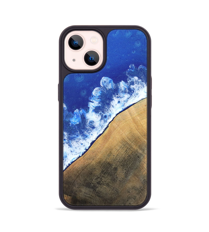 iPhone 14 Wood Phone Case - Mitchel (Coastal, 798810)