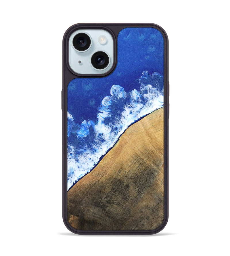 iPhone 15 Wood Phone Case - Mitchel (Coastal, 798810)