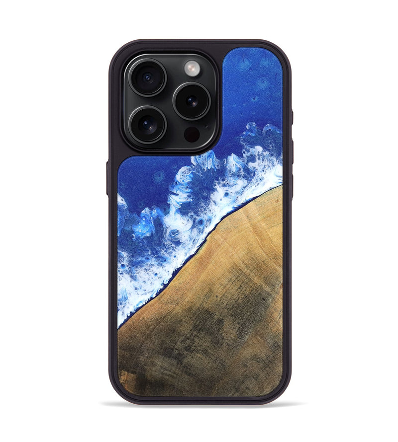 iPhone 15 Pro Wood Phone Case - Mitchel (Coastal, 798810)