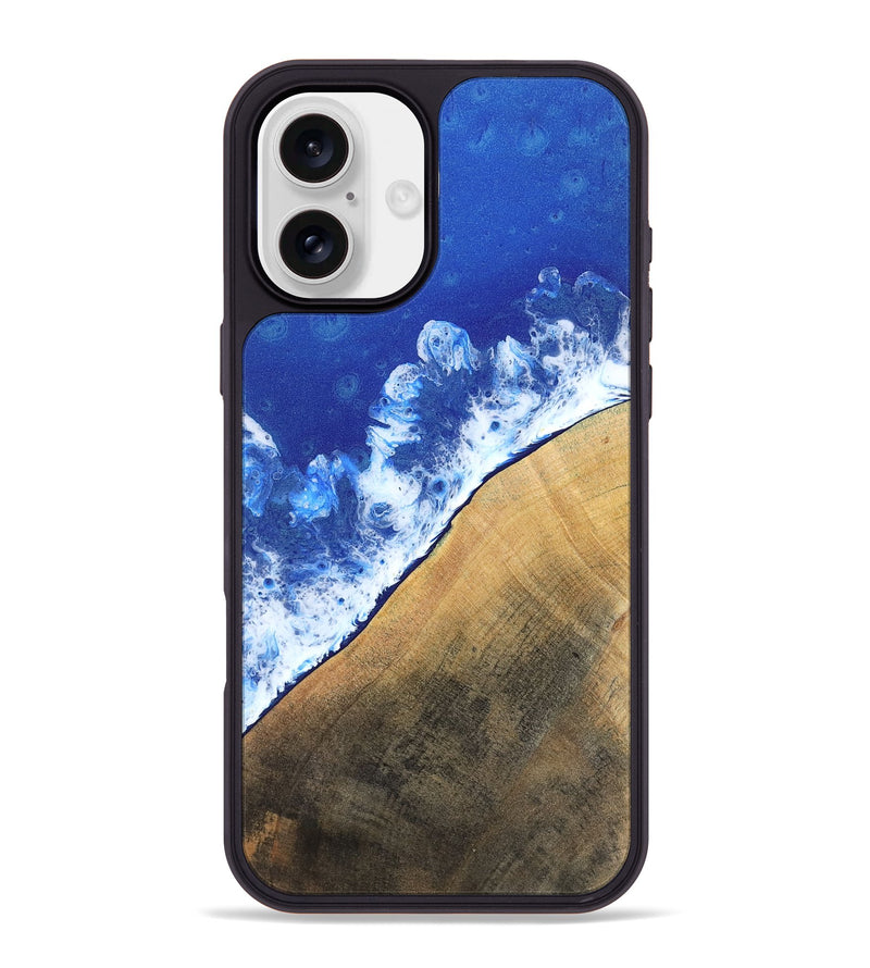 iPhone 16 Plus Wood Phone Case - Mitchel (Coastal, 798810)