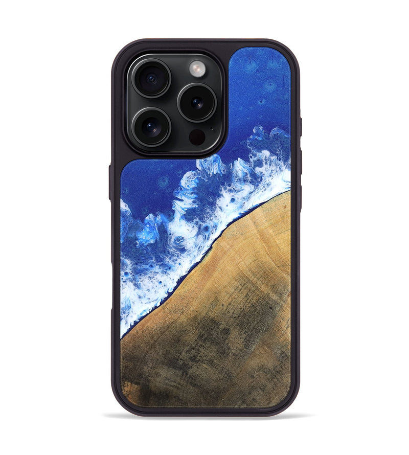iPhone 16 Pro Wood Phone Case - Mitchel (Coastal, 798810)