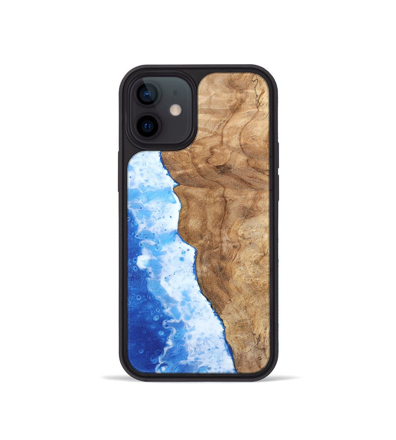 iPhone 12 mini Wood Phone Case - Iris (Coastal, 798830)