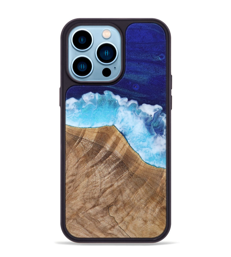 iPhone 14 Pro Max Wood Phone Case - Adhara (Coastal, 798849)