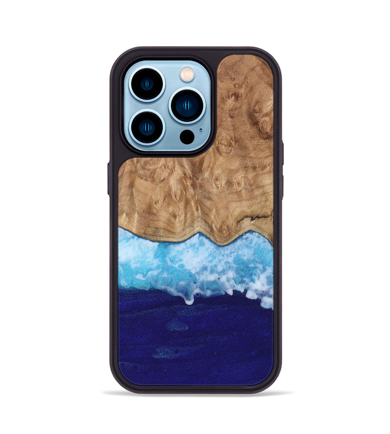 iPhone 14 Pro Wood Phone Case - Adalynn (Coastal, 798851)