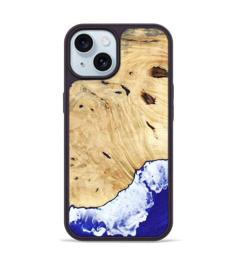 iPhone 15 Wood Phone Case - Marlyn (Coastal, 798854)