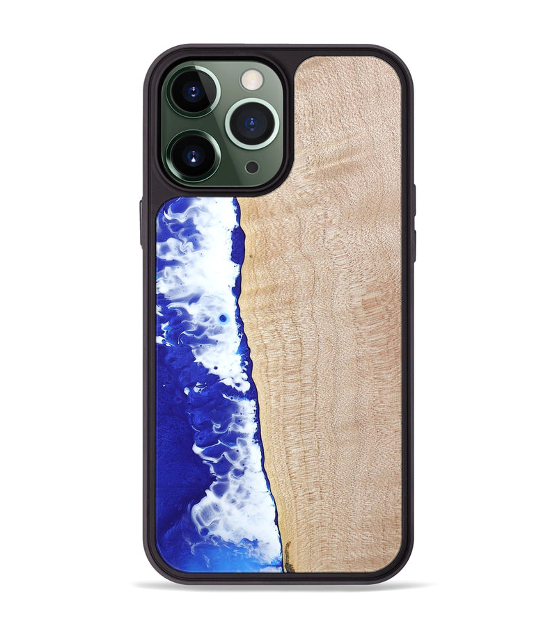 iPhone 13 Pro Max Wood Phone Case - Lilly (Coastal, 798855)
