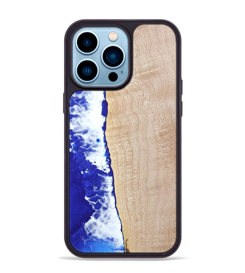 iPhone 14 Pro Max Wood Phone Case - Lilly (Coastal, 798855)