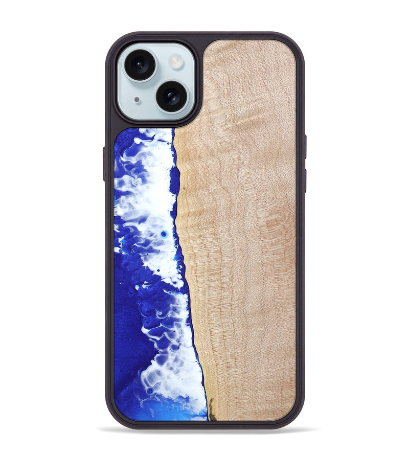 iPhone 15 Plus Wood Phone Case - Lilly (Coastal, 798855)