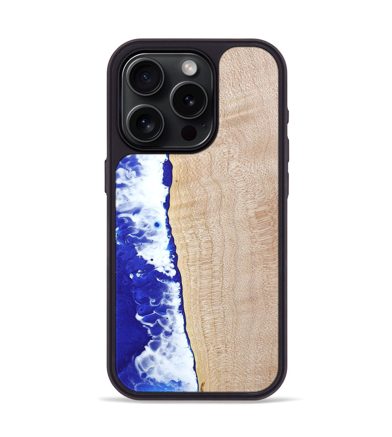 iPhone 15 Pro Wood Phone Case - Lilly (Coastal, 798855)