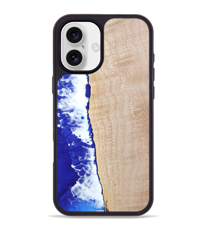 iPhone 16 Plus Wood Phone Case - Lilly (Coastal, 798855)
