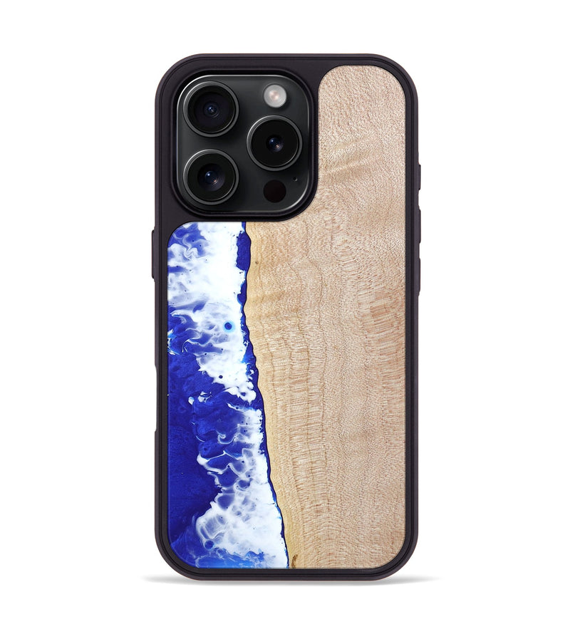 iPhone 16 Pro Wood Phone Case - Lilly (Coastal, 798855)