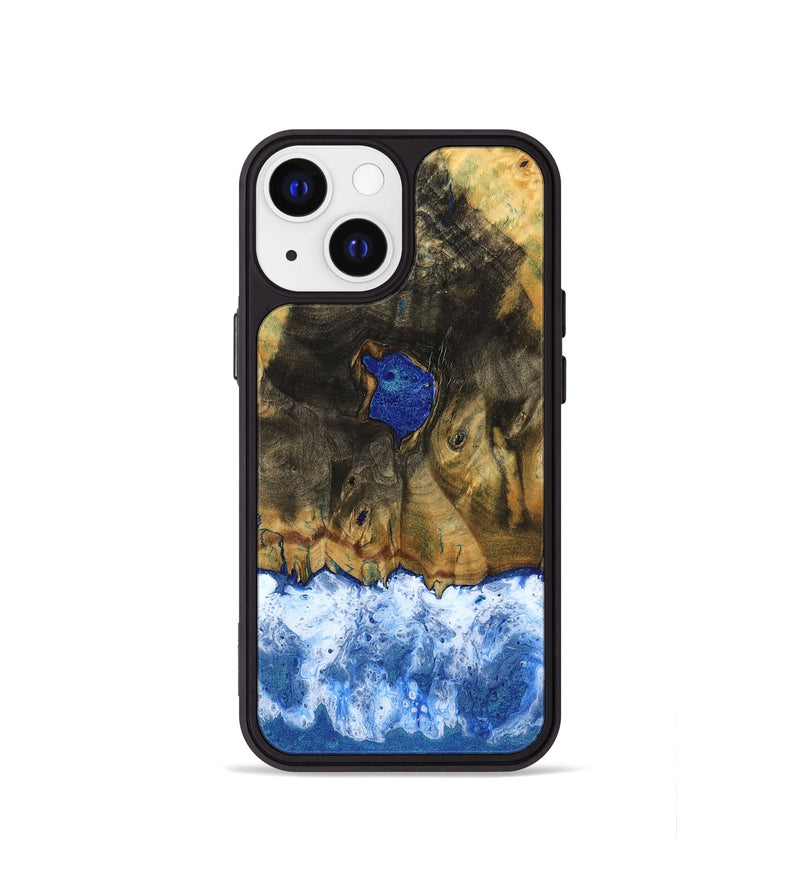 iPhone 13 mini Wood Phone Case - Carmine (Coastal, 798859)