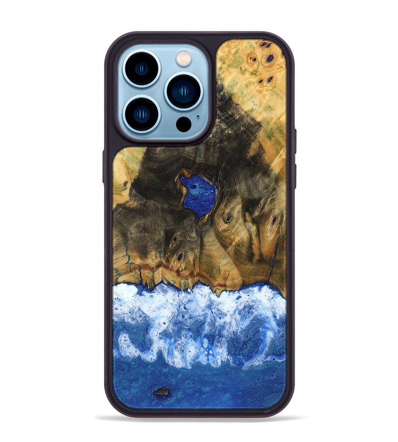 iPhone 14 Pro Max Wood Phone Case - Carmine (Coastal, 798859)
