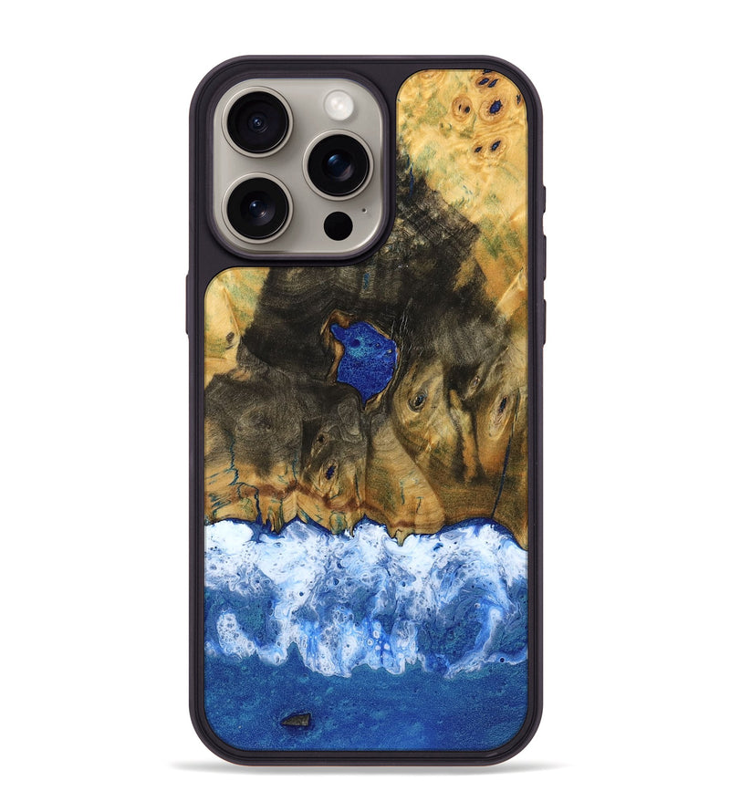 iPhone 15 Pro Max Wood Phone Case - Carmine (Coastal, 798859)