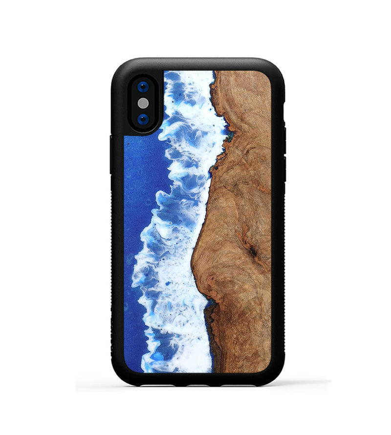 iPhone Xs Wood Phone Case - Vanesa (Coastal, 798871)