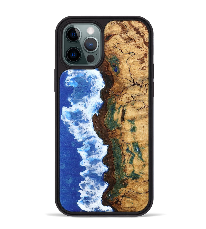 iPhone 12 Pro Max Wood Phone Case - Yazmin (Coastal, 798873)