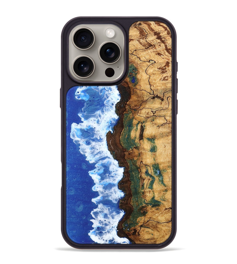 iPhone 16 Pro Max Wood Phone Case - Yazmin (Coastal, 798873)