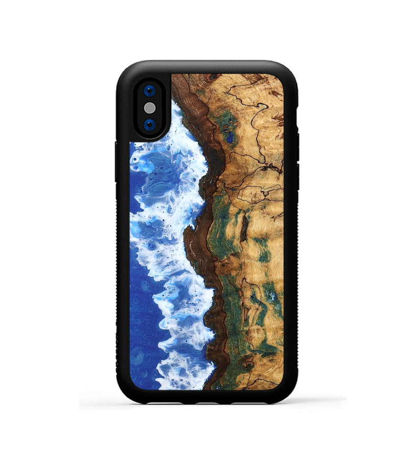 iPhone Xs Wood Phone Case - Yazmin (Coastal, 798873)