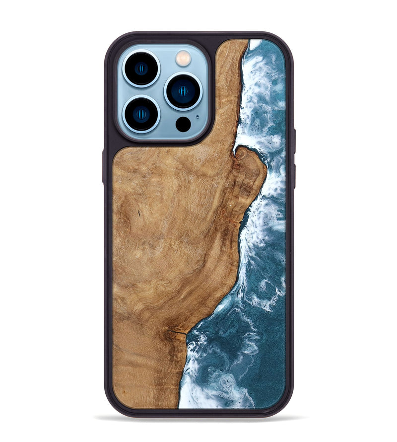 iPhone 14 Pro Max Wood Phone Case - Kamiyah (Coastal, 798874)