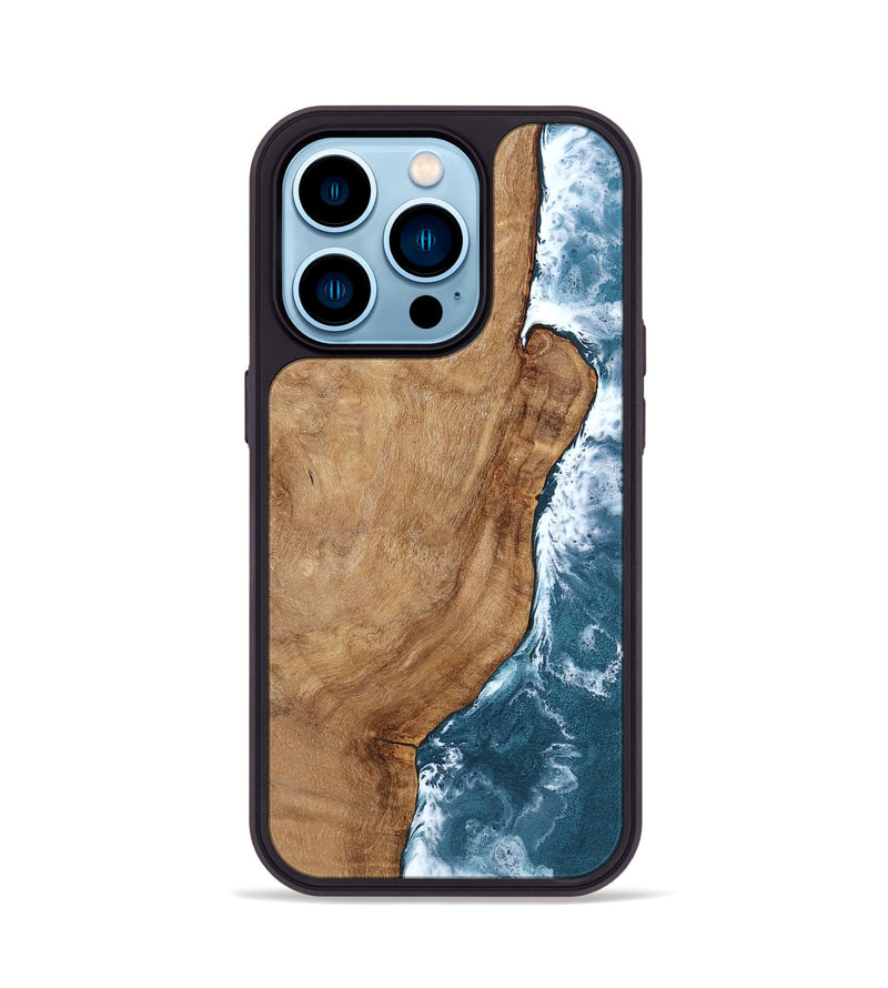iPhone 14 Pro Wood Phone Case - Kamiyah (Coastal, 798874)