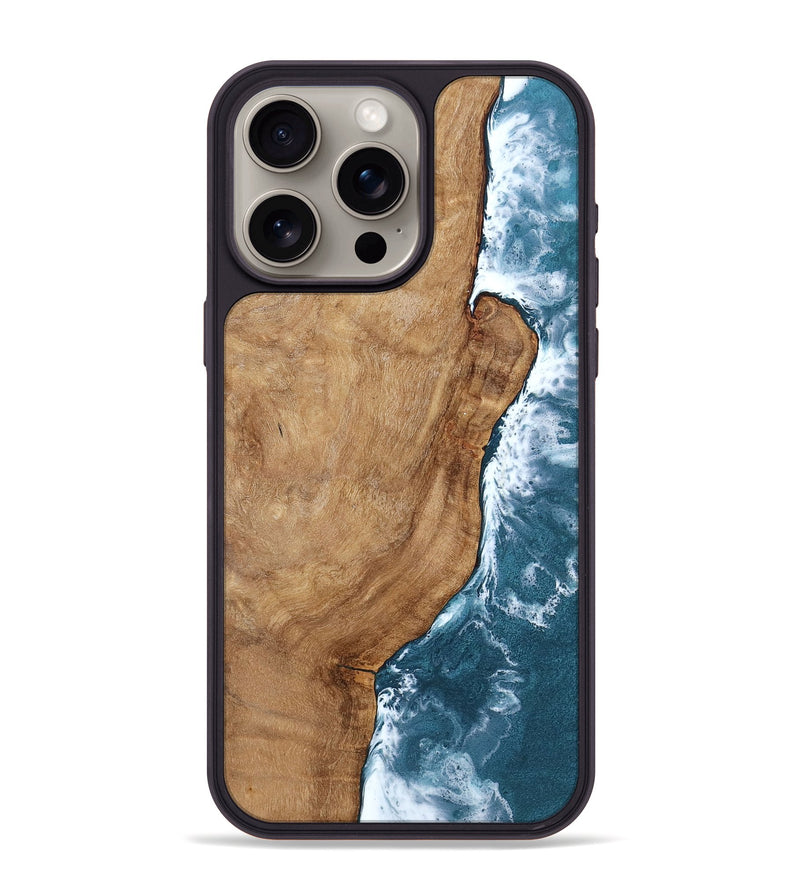 iPhone 15 Pro Max Wood Phone Case - Kamiyah (Coastal, 798874)