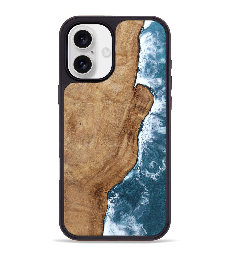iPhone 16 Plus Wood Phone Case - Kamiyah (Coastal, 798874)