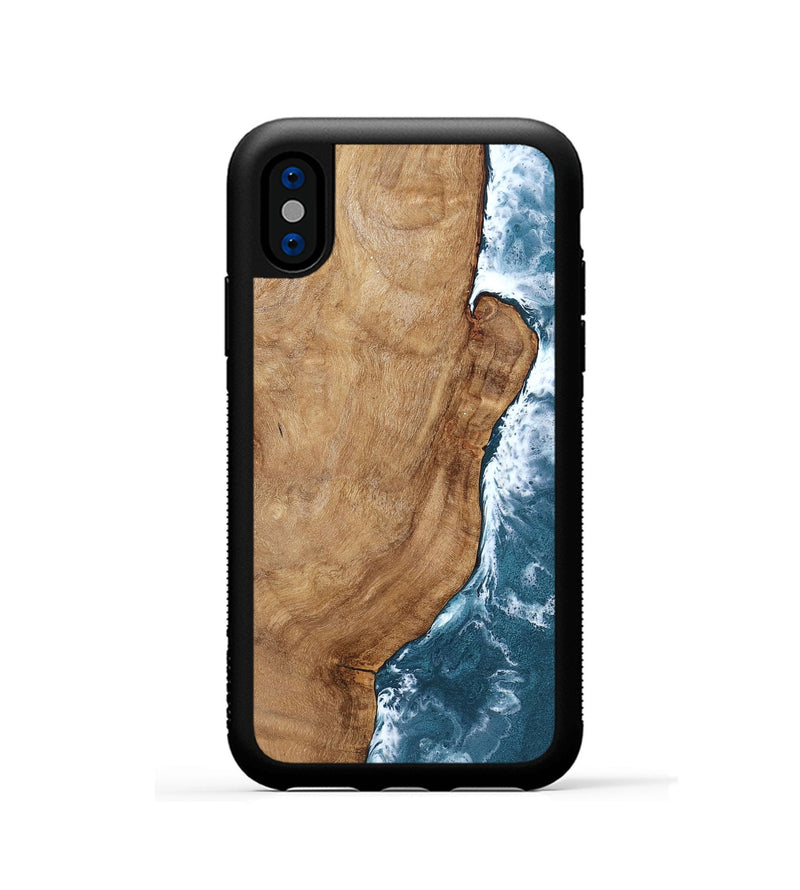 iPhone Xs Wood Phone Case - Kamiyah (Coastal, 798874)