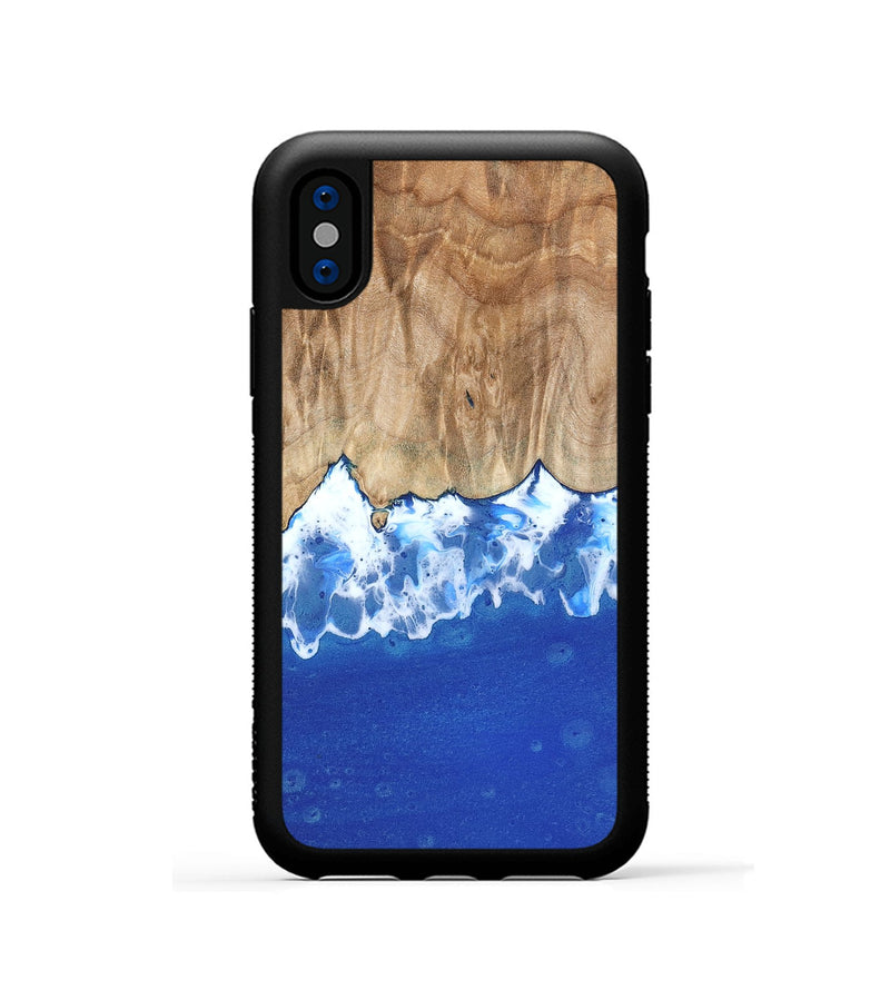 iPhone Xs Wood Phone Case - Deneen (Coastal, 798876)