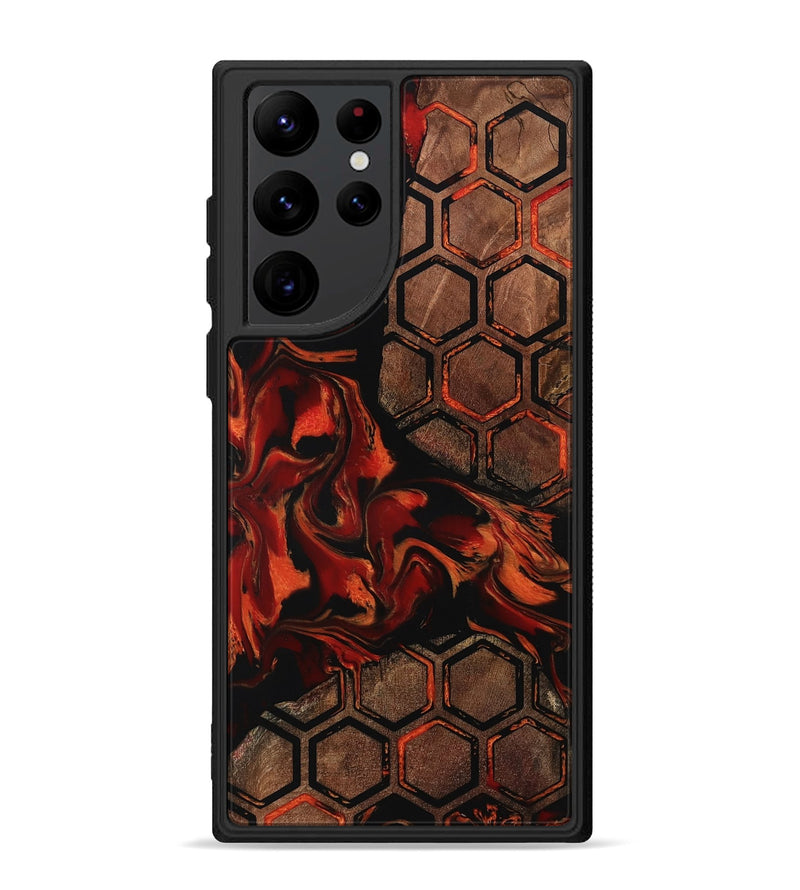 Galaxy S22 Ultra Wood Phone Case - Meda (Pattern, 798881)