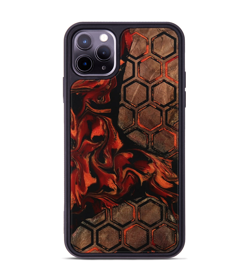iPhone 11 Pro Max Wood Phone Case - Meda (Pattern, 798881)