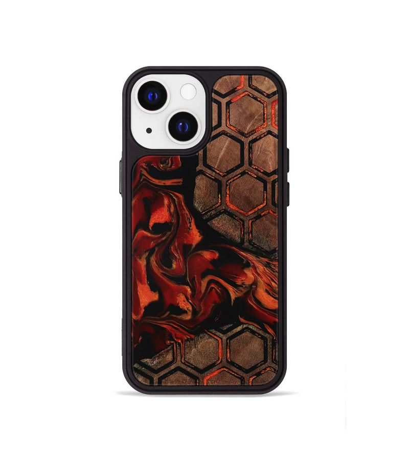 iPhone 13 mini Wood Phone Case - Meda (Pattern, 798881)