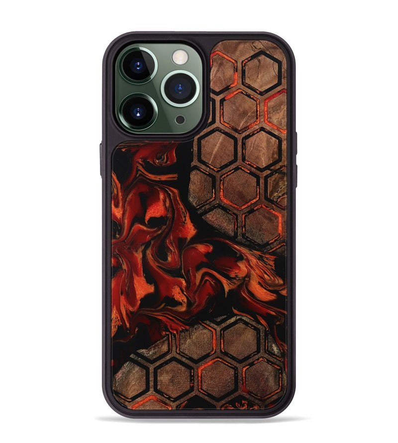 iPhone 13 Pro Max Wood Phone Case - Meda (Pattern, 798881)