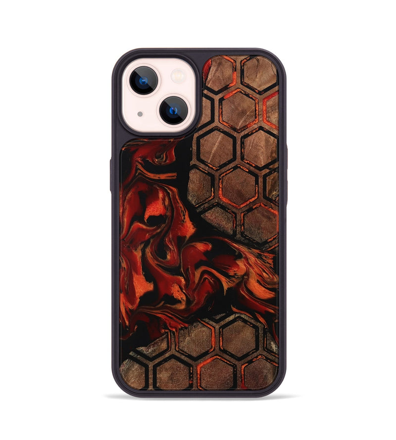 iPhone 14 Wood Phone Case - Meda (Pattern, 798881)