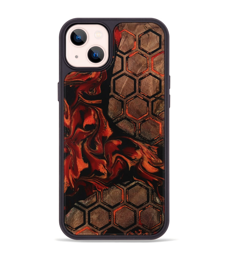 iPhone 14 Plus Wood Phone Case - Meda (Pattern, 798881)