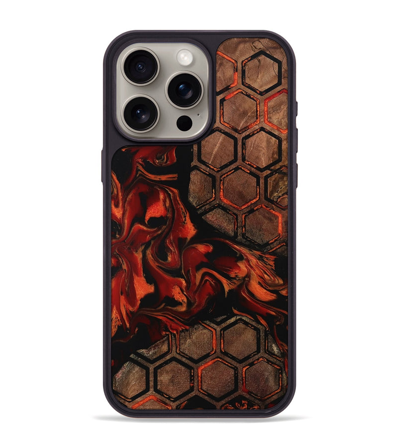 iPhone 15 Pro Max Wood Phone Case - Meda (Pattern, 798881)