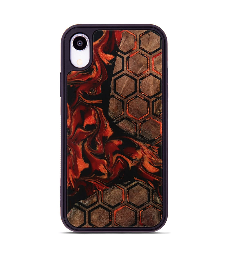 iPhone Xr Wood Phone Case - Meda (Pattern, 798881)