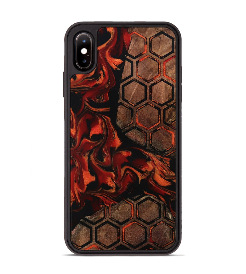 iPhone Xs Max Wood Phone Case - Meda (Pattern, 798881)