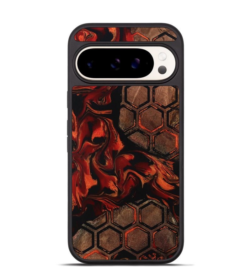 Pixel 9 Pro Wood Phone Case - Meda (Pattern, 798881)