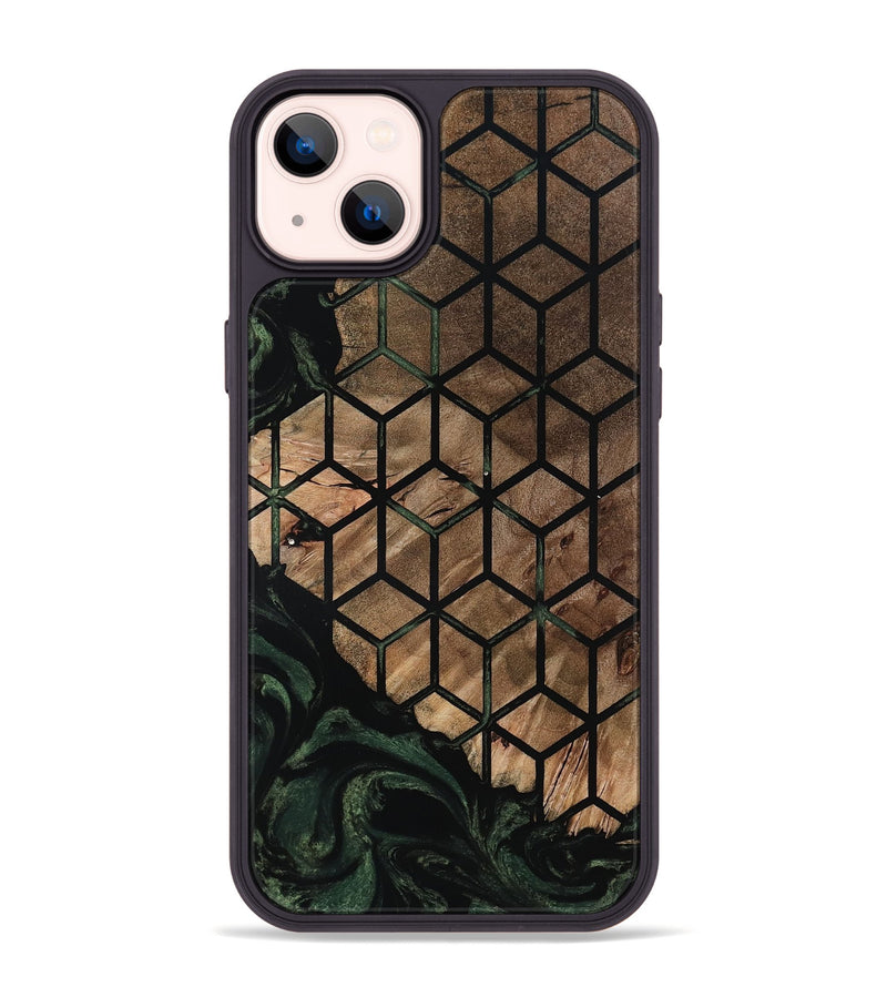 iPhone 14 Plus Wood Phone Case - Teresa (Pattern, 798883)
