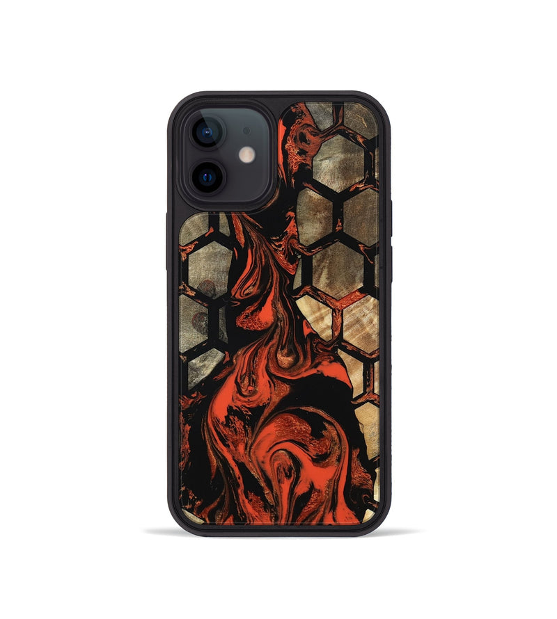 iPhone 12 mini Wood Phone Case - Amari (Pattern, 798886)