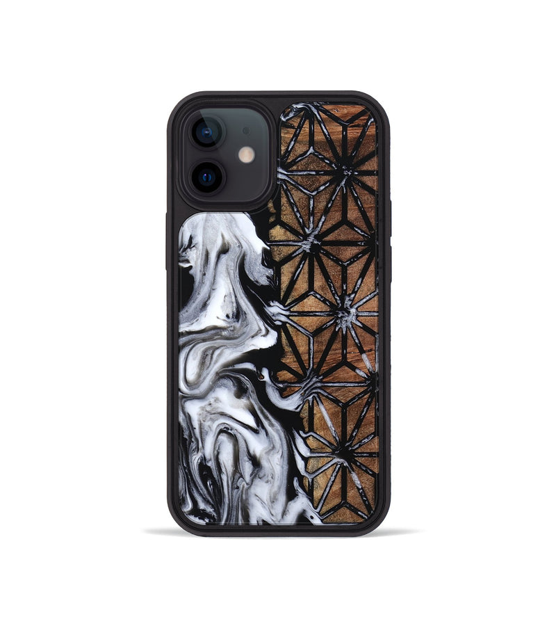 iPhone 12 mini Wood Phone Case - Lizette (Pattern, 798890)