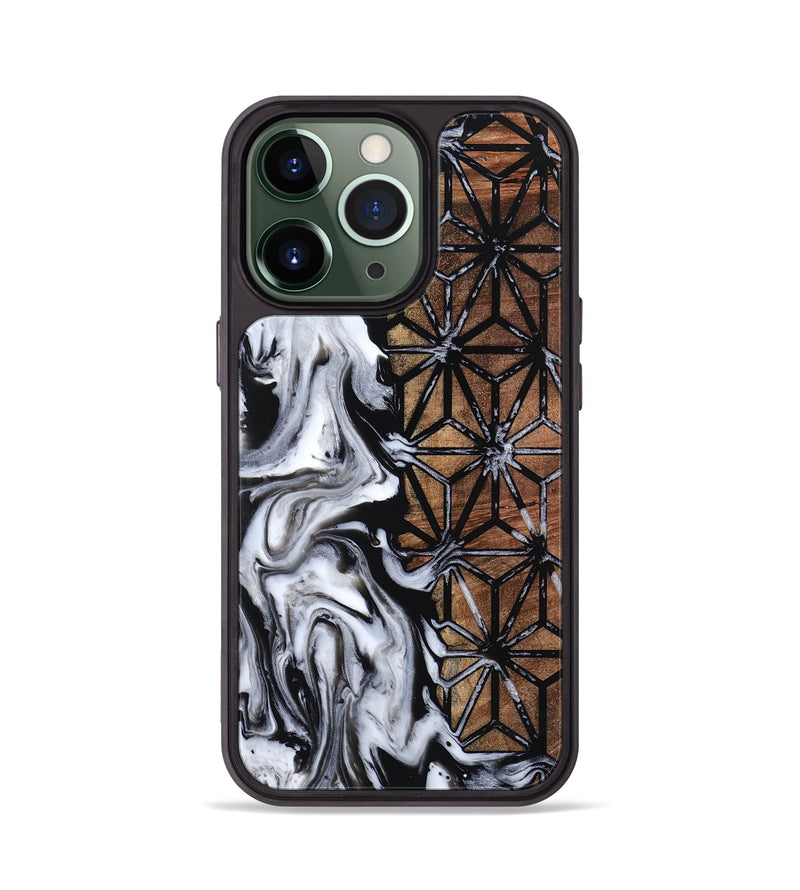 iPhone 13 Pro Wood Phone Case - Lizette (Pattern, 798890)