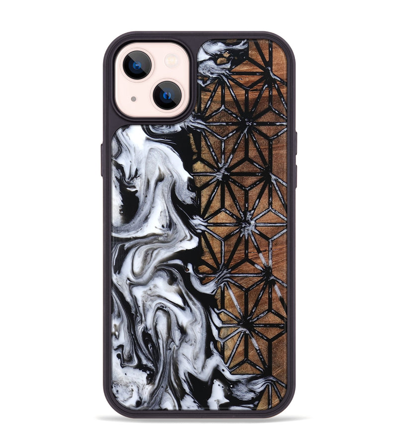 iPhone 14 Plus Wood Phone Case - Lizette (Pattern, 798890)