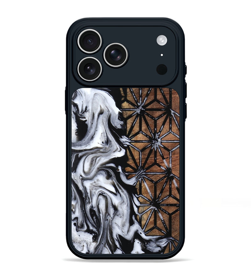 iPhone 17 Pro Max Wood Phone Case - Lizette (Pattern, 798890)