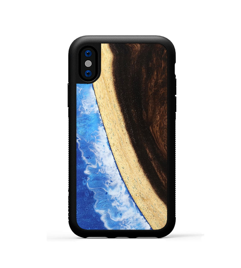 iPhone Xs Wood Phone Case - Jay (Coastal, 798892)